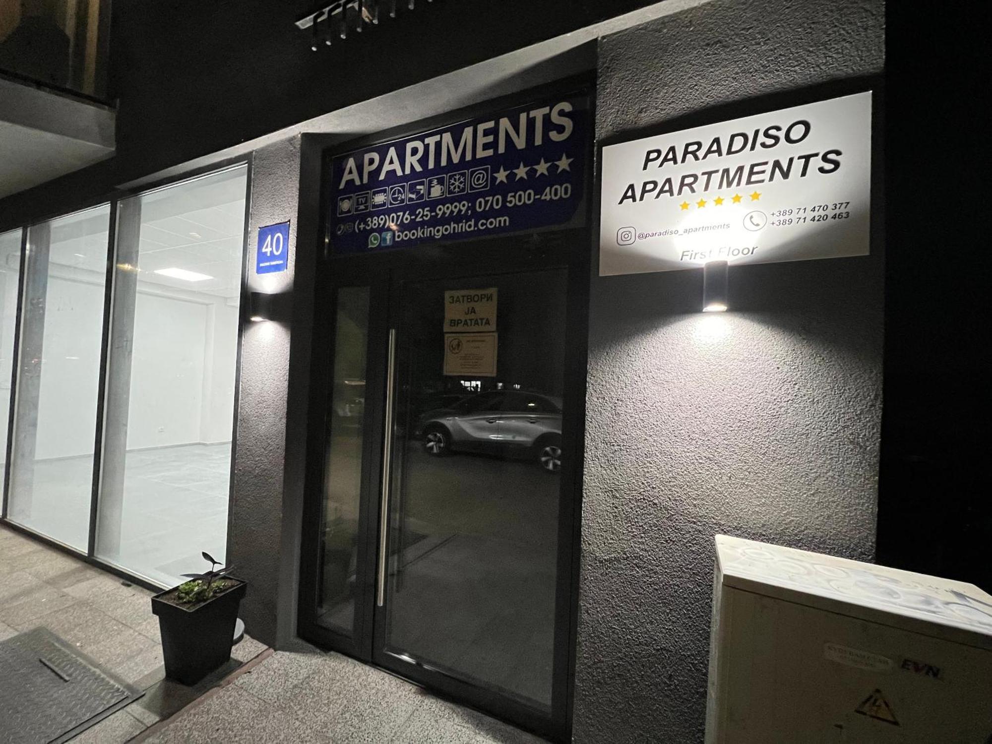 Paradiso Apartments City Center Ohrid Eksteriør billede